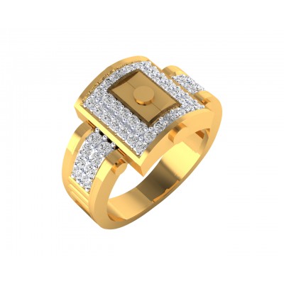 Evans diamond ring in 18k Gold